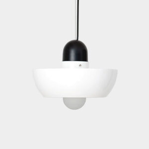 Shield Lamp Black/White